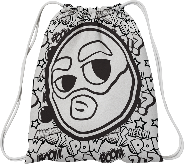 Coloring Drawstring Bags for All - The Coloring Museum