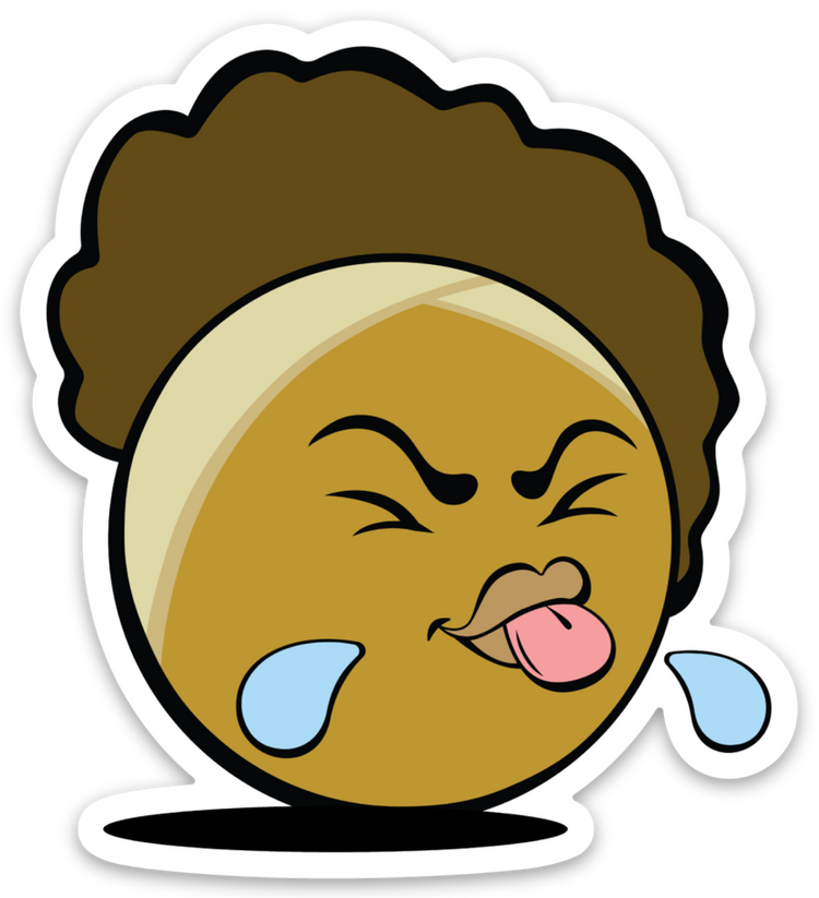 Matte ILL Emoji Stickers - The Coloring Museum