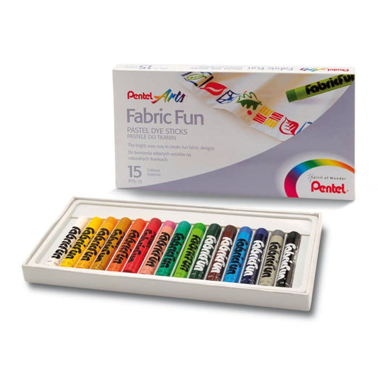 Pentel Art Fabric Fun 15 ct - The Coloring Museum