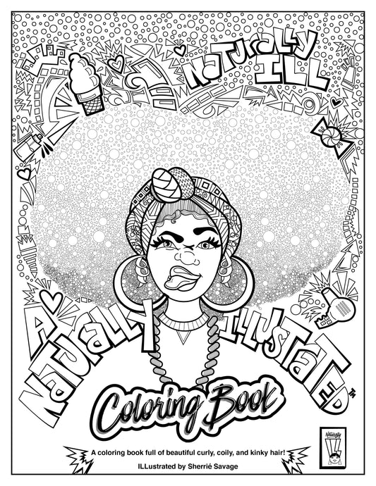Naturally ILL Coloring Book (Downloadable) - The Coloring Museum