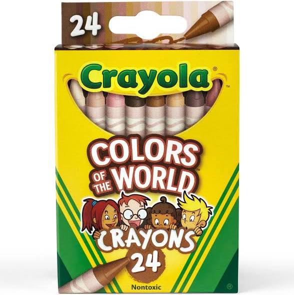 Colors of the World Crayola Crayons 24 ct - The Coloring Museum