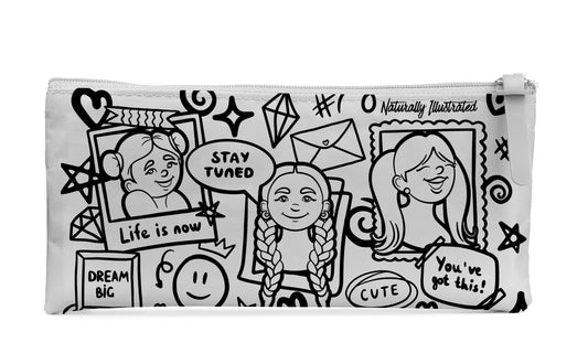 Coloring Pencil Pouch - The Coloring Museum