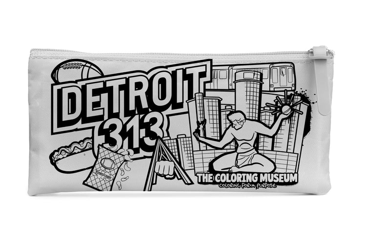 Coloring Pencil Pouch - The Coloring Museum