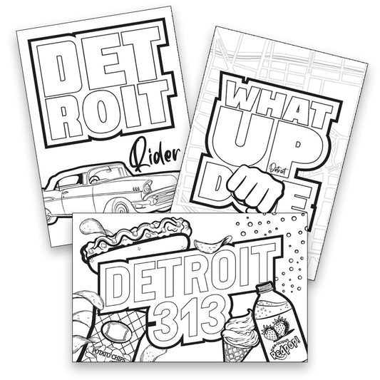 Coloing Postcards (6x9) - The Coloring Museum